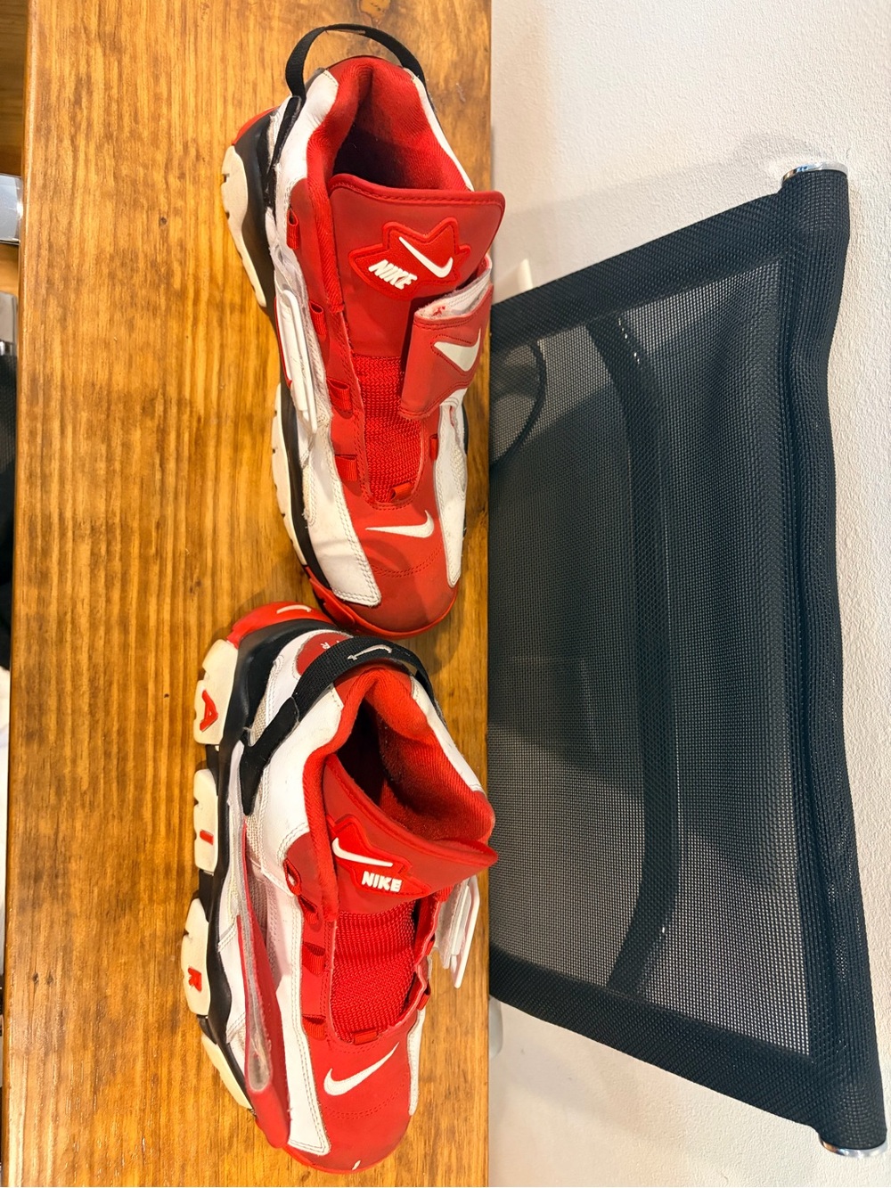 Nike Red White and Black Youth Sneakers
